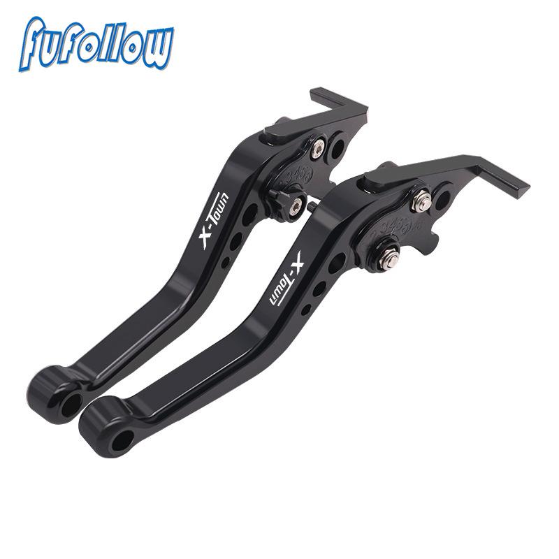 Motorcycle Brakes Levers For KYMCO X-TOWN Xtown 125i 300i X TOWN Accessories CNC Adjustable Brake Clutch Lever With Logo