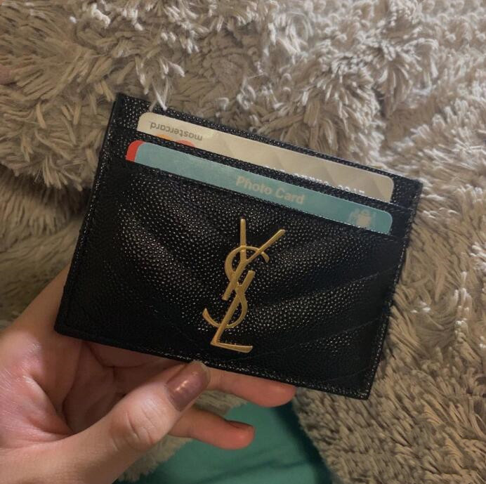 Ysl Women Card holders Mini Wallets Lady Fashion Accessories Brand coin purse Elegant Black Small leather bags, Silver
Ysl Women Card holders Mini Wallets Lady Fashion Accessories Brand coin purse Elegant Black Small leather bags, Silver