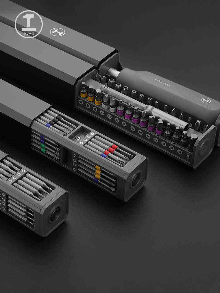 Screwdriver Kit 30 40 44 Precision Magnetic Bits Dismountable Screw Driver Set Mini Tool Case For Smart Home PC Phone Repair 211117187702