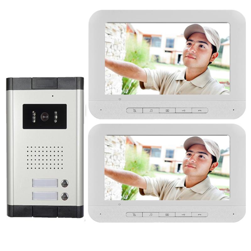 Video Door Phones Home 7'' Wired Phone Intercom System Doorbell IR Night Vision Dual-way For Apartment Security
Video Door Phones Home 7'' Wired Phone Intercom System Doorbell IR Night Vision Dual-way For Apartment Security