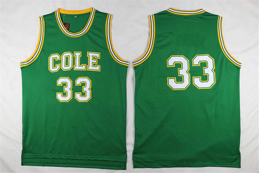 Men High School Cole Basketball Jersey 33 Uniform College Team Green Color University Breathable Pure Cotton Embroidery And Sewing
Men High School Cole Basketball Jersey 33 Uniform College Team Green Color University Breathable Pure Cotton Embroidery And Sewing