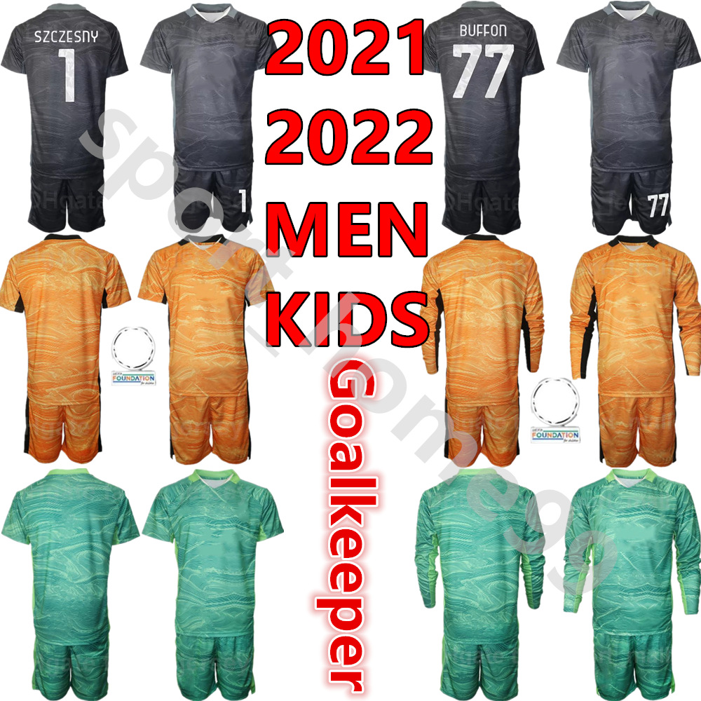 New 21 22 Juve Long Sleeve Soccer jerseys GK 2021 2022 Goalkeeper adult Men kits Youth 1 SZCZESNY Jersey 77 BUFFON Kids kit Football Shirt
New 21 22 Juve Long Sleeve Soccer jerseys GK 2021 2022 Goalkeeper adult Men kits Youth 1 SZCZESNY Jersey 77 BUFFON Kids kit Football Shirt
