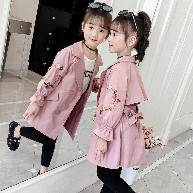 Jackets Girls Jacket Spring Autumn Childrens Single-Breasted Long Sleeve Coat Lapel Trench Casual Slim Fit Outerwear 4-12 Years Old, Blue;gray
Jackets Girls Jacket Spring Autumn Childrens Single-Breasted Long Sleeve Coat Lapel Trench Casual Slim Fit Outerwear 4-12 Years Old, Blue;gray