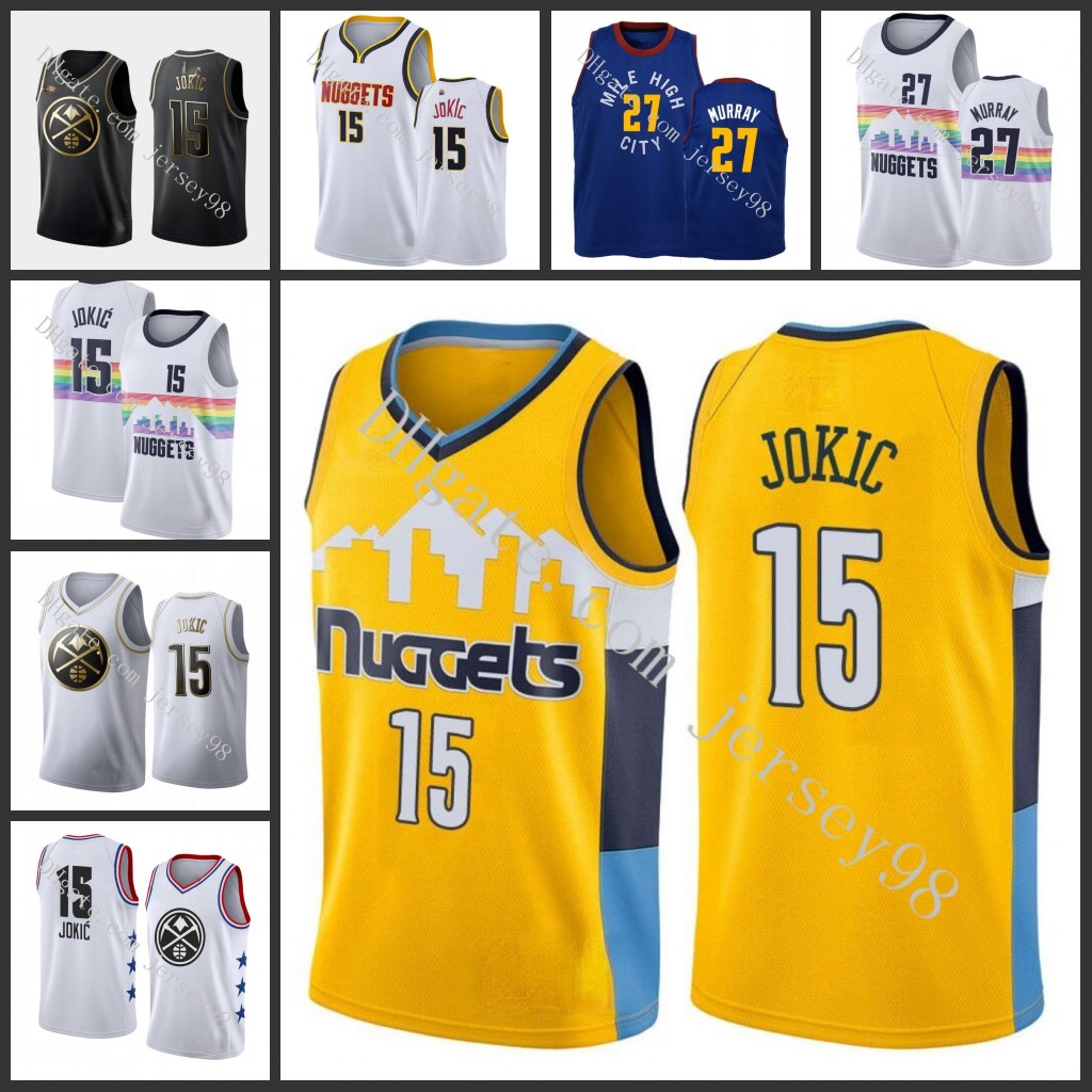Denver Nuggets Men 15 Nikola 27 Jamal Murray Craig Jokic men retro Jersey, Black
Denver Nuggets Men 15 Nikola 27 Jamal Murray Craig Jokic men retro Jersey, Black