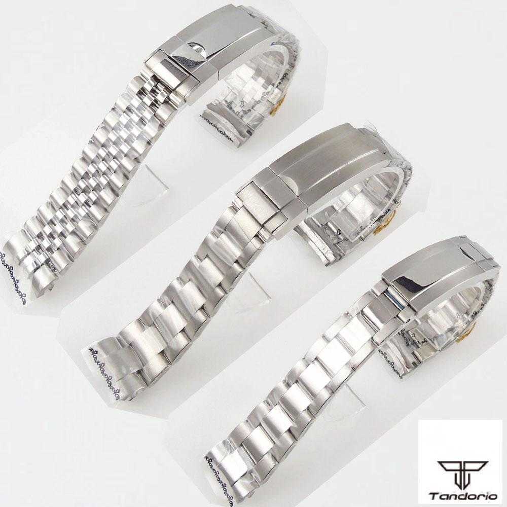 20mm Oyster/jubilee Style Watch Strap Watchband 904l Stainless Steel Bracelet Spare Parts Brushed/polished Glide Lock System H0915
20mm Oyster/jubilee Style Watch Strap Watchband 904l Stainless Steel Bracelet Spare Parts Brushed/polished Glide Lock System H0915