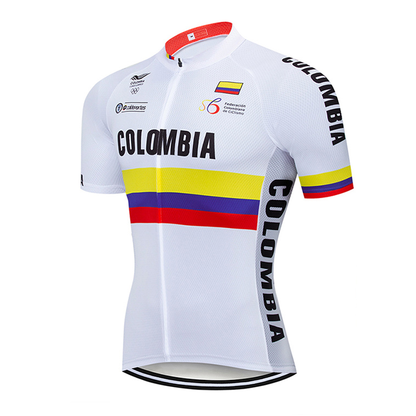 Tour De France 2021 Pro Team COLOMBIA Cycling Jersey Summer Breathable Cycling Clothing Short Sleeve MTB Bike Jersey Ropa Ciclismo, Model a
Tour De France 2021 Pro Team COLOMBIA Cycling Jersey Summer Breathable Cycling Clothing Short Sleeve MTB Bike Jersey Ropa Ciclismo, Model a