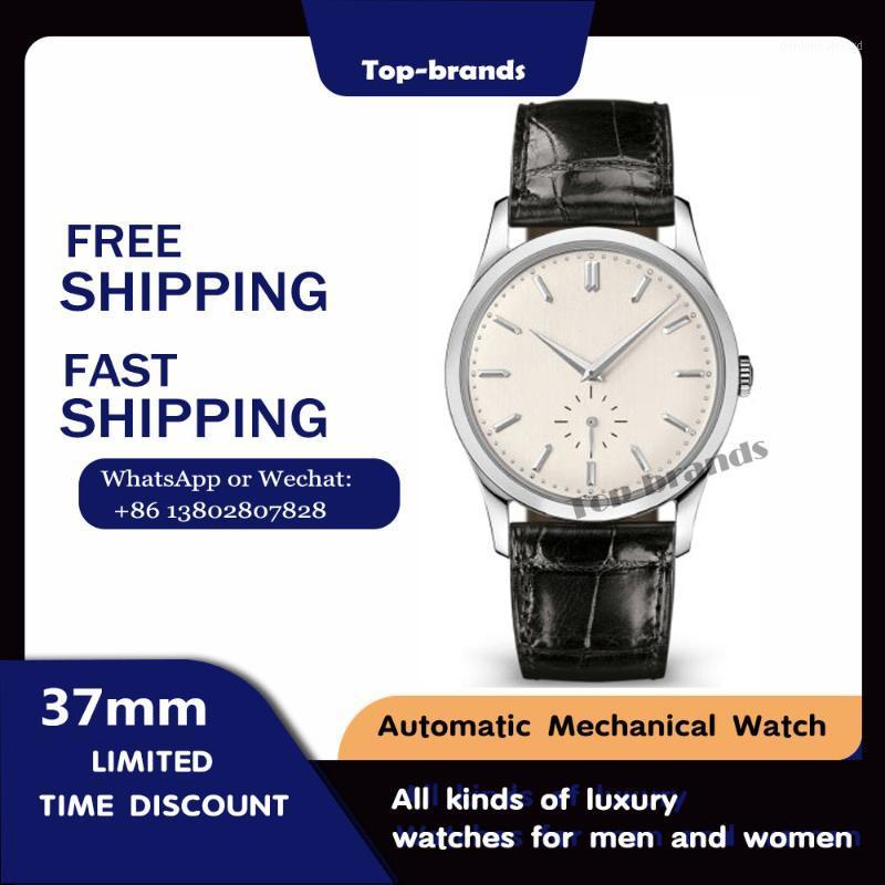 Wristwatches Calatrava Classic Round Watch Men's And Women's Watches Casual Fashion Business Rose Gold Luxury Leather Strap
Wristwatches Calatrava Classic Round Watch Men's And Women's Watches Casual Fashion Business Rose Gold Luxury Leather Strap