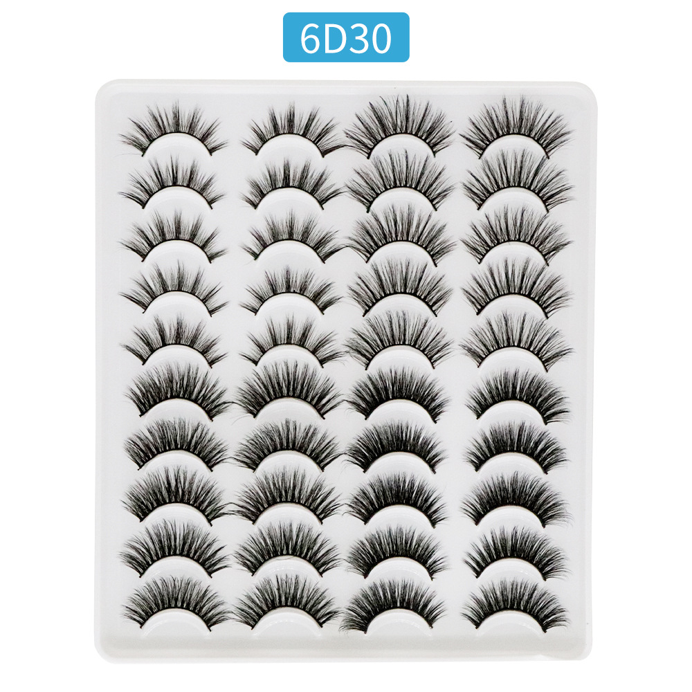 20 Pairs False Eyelashes Natural Soft Cross Thick Eye lashes Multi-layer faux Mink Fake Eyelash Female Makeup Tools J053
20 Pairs False Eyelashes Natural Soft Cross Thick Eye lashes Multi-layer faux Mink Fake Eyelash Female Makeup Tools J053