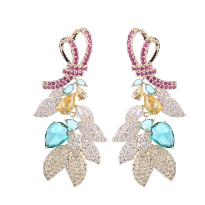Dangle & Chandelier Vintage Flower Drop Earrings Micro Pave Cubic Zirconia Luxury Statement For Women Wedding Engagement Jewelry, Silver
Dangle & Chandelier Vintage Flower Drop Earrings Micro Pave Cubic Zirconia Luxury Statement For Women Wedding Engagement Jewelry, Silver
