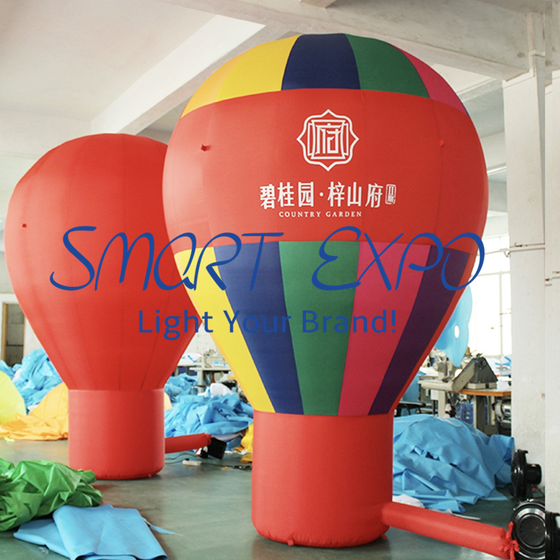 Advertising Inflatable Balloon 8M High with Custom Logo Printing and Blower