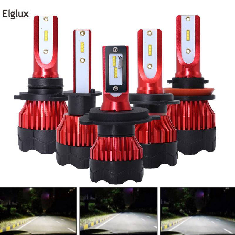 Car Headlights K5 H4 LED H7 H11 80W 12000LM H8 H9 9005 9006 Driving Fog Light Bulbs Play And Pluy Lamps 6000K
Car Headlights K5 H4 LED H7 H11 80W 12000LM H8 H9 9005 9006 Driving Fog Light Bulbs Play And Pluy Lamps 6000K