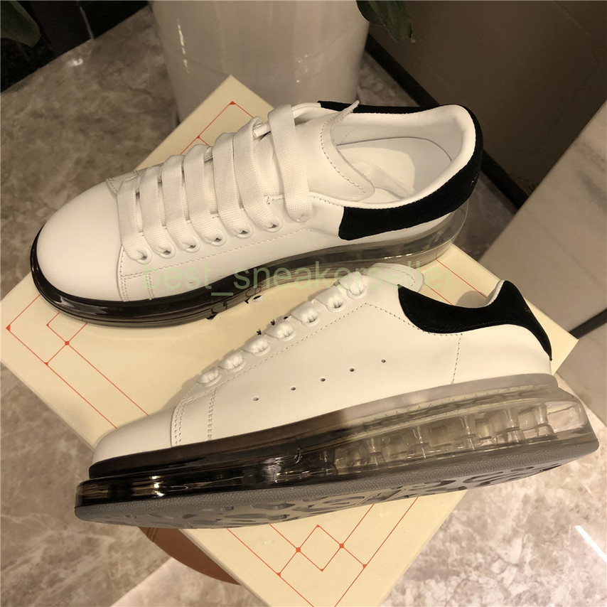 Mens Womens Casual Shoes Clear Sole Platform Sneaker Hommes Leather Trainer Crystal Bottom Responsive Cushioning Chaussures Triple Espadrilles, Black
Mens Womens Casual Shoes Clear Sole Platform Sneaker Hommes Leather Trainer Crystal Bottom Responsive Cushioning Chaussures Triple Espadrilles, Black