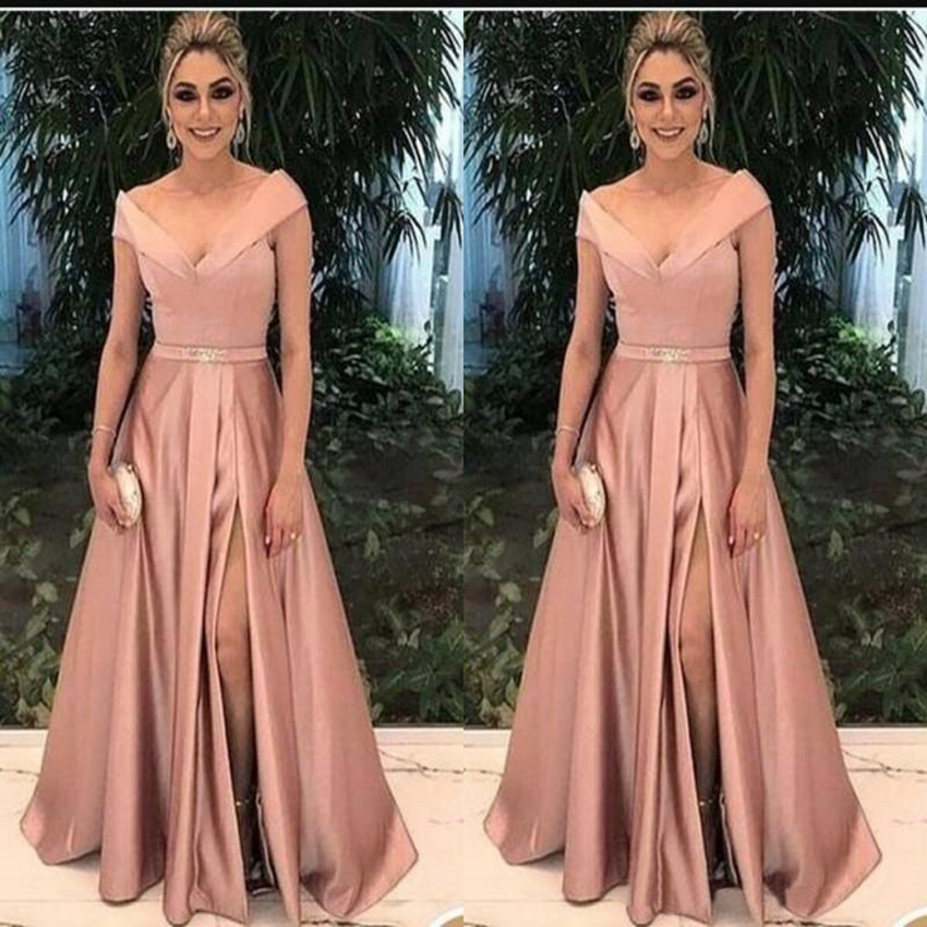 2021 Elegant Mother of the Bride Dresses for Weddings Party Gowns A-Line Satin Pleat Formal Godmother Groom Long Dress Wear
2021 Elegant Mother of the Bride Dresses for Weddings Party Gowns A-Line Satin Pleat Formal Godmother Groom Long Dress Wear