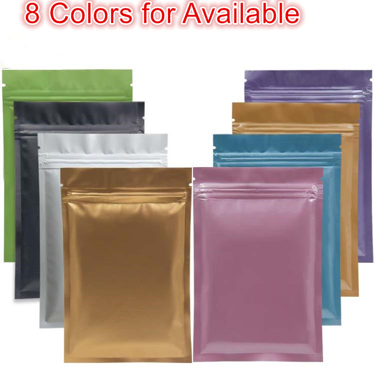Black Plastic mylar bags Aluminum Foil Zipper Bag for ong Term food storage and collectibles protection 8 colors two side colore
Black Plastic mylar bags Aluminum Foil Zipper Bag for ong Term food storage and collectibles protection 8 colors two side colore