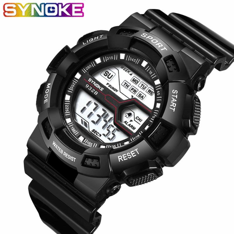 Wristwatches SYNOKE Montre Children Boys Student Waterproof Sports Watch LED Digital Date Wristwatch Clock Fashion Relogio L30, Red
Wristwatches SYNOKE Montre Children Boys Student Waterproof Sports Watch LED Digital Date Wristwatch Clock Fashion Relogio L30, Red
