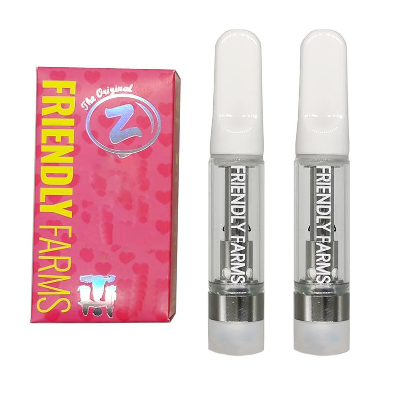 New Package Friendly Farms Cart Atomizers Ceramic Glass Tank 0.8 1.0ml Empty Cartridges Thick Oil Vape Carts Dab Pen Vaporizer
New Package Friendly Farms Cart Atomizers Ceramic Glass Tank 0.8 1.0ml Empty Cartridges Thick Oil Vape Carts Dab Pen Vaporizer