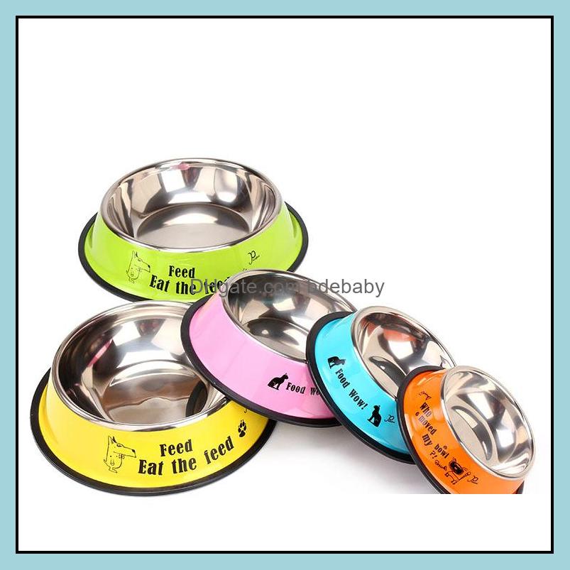 Supplies Home & Gardencandy Color Bowls Cartoon Stainless Steel Feeders Cat Dogs Food Water Feed Bowl Pet Dog Supply Ship Drop Delivery 2021
Supplies Home & Gardencandy Color Bowls Cartoon Stainless Steel Feeders Cat Dogs Food Water Feed Bowl Pet Dog Supply Ship Drop Delivery 2021