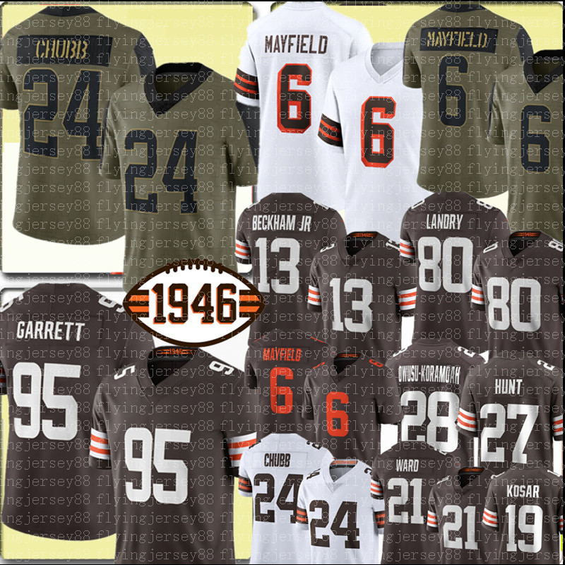24 Nick Chubb 95 Myles Garrett Jersey Clevelands 6 Baker Mayfield Jarvis Landry Odell Beckham Jr. Brown Jeremiah Owusu-Koramoah Jerseys Denzel Ward Bernie Kosar Hunt, Men {s-xxxl}
24 Nick Chubb 95 Myles Garrett Jersey Clevelands 6 Baker Mayfield Jarvis Landry Odell Beckham Jr. Brown Jeremiah Owusu-Koramoah Jerseys Denzel Ward Bernie Kosar Hunt, Men {s-xxxl}