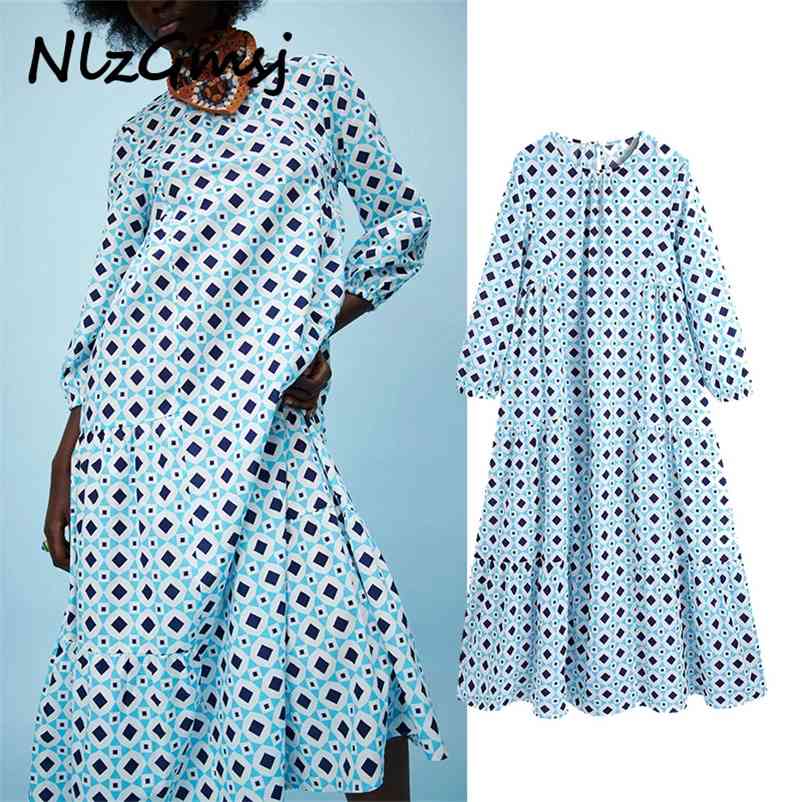 Dres Vintage Geometry Print Midi Female Chic Fashion Vestido Elegant Girls A-line Causal Outfits 04 210628, As picture
Dres Vintage Geometry Print Midi Female Chic Fashion Vestido Elegant Girls A-line Causal Outfits 04 210628, As picture