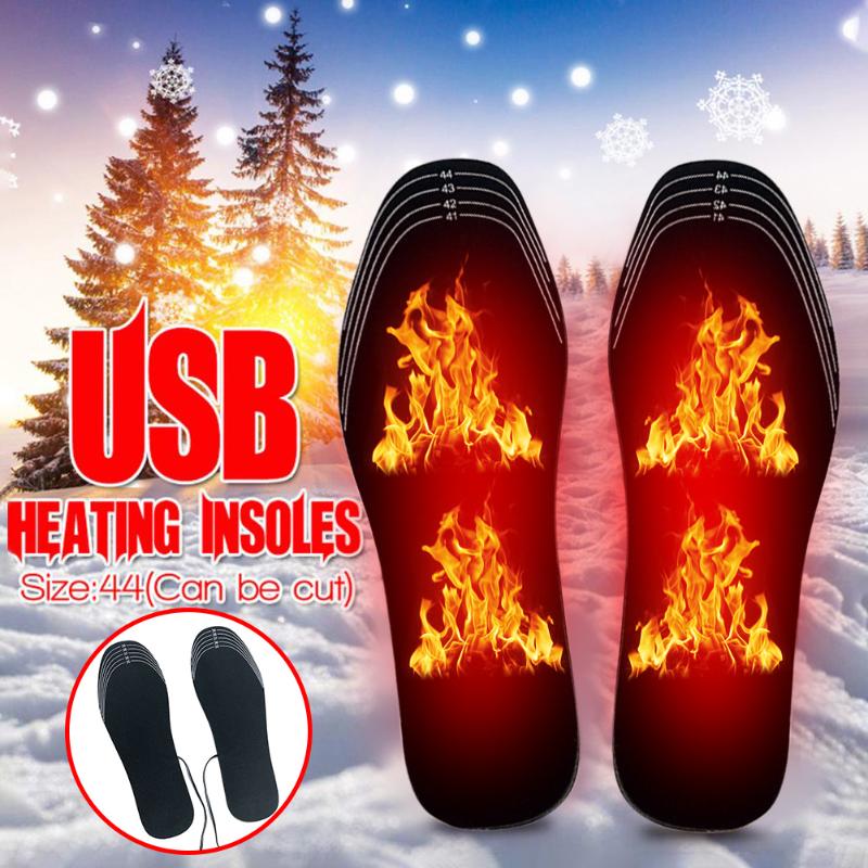 Carpets 1 Pair USB Heated Insoles Winter Feet Warm Shoe Pad Mat Comfortable Outdoor Sports Heating, As pic 
Carpets 1 Pair USB Heated Insoles Winter Feet Warm Shoe Pad Mat Comfortable Outdoor Sports Heating, As pic