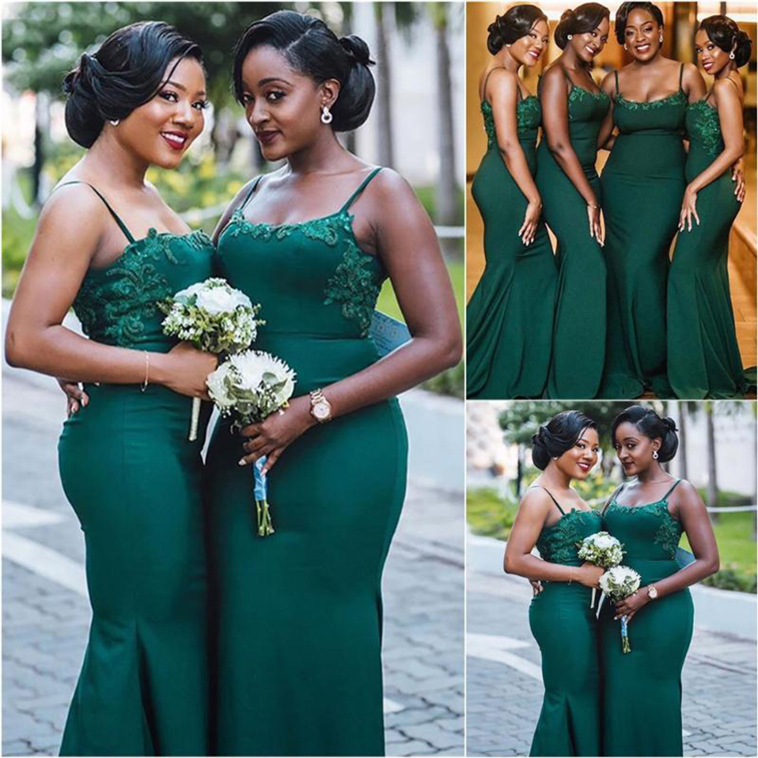 2021 Bridesmaid Dress Elastic Satin Mermaid Ball Gown Dresses Evening Spaghetti Scoop Beaded Applique Prom Party Formal
2021 Bridesmaid Dress Elastic Satin Mermaid Ball Gown Dresses Evening Spaghetti Scoop Beaded Applique Prom Party Formal