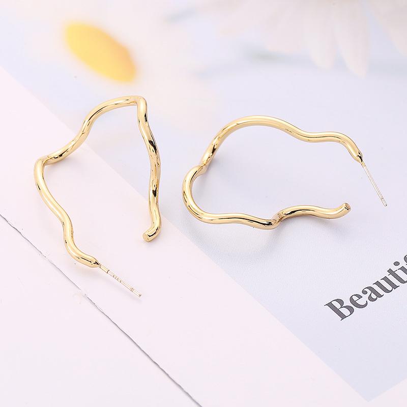 Hoop & Huggie Round Retro Irregular Geometric Earrings Metal Personality Twisted Dangle Earring For Women Party Jewelry
Hoop & Huggie Round Retro Irregular Geometric Earrings Metal Personality Twisted Dangle Earring For Women Party Jewelry