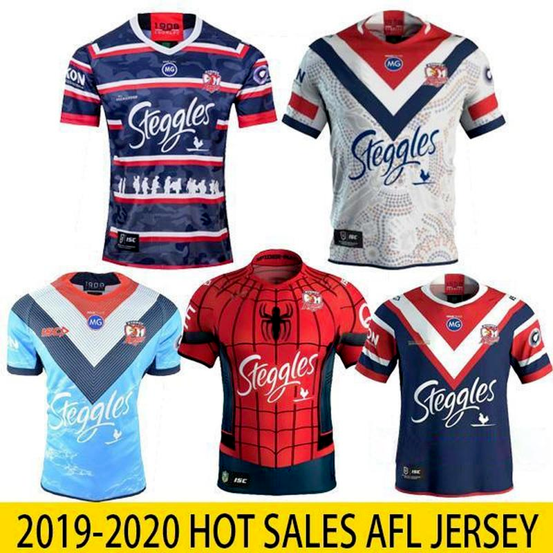 New 2018 2019 2020 SYDNEY ROOSTERS rugby Jerseys NRL Rugby League jerseys 19 20 shirts Size S-3XL-Factory Outlet, Black;gray
New 2018 2019 2020 SYDNEY ROOSTERS rugby Jerseys NRL Rugby League jerseys 19 20 shirts Size S-3XL-Factory Outlet, Black;gray