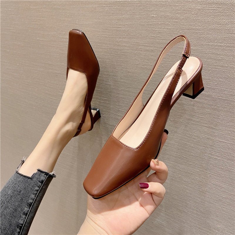 fairy Sandals shoes Spring single style Korean Baotou high heels Fashion Square Roman one line sandal girl G12Y, 1# shoe box
fairy Sandals shoes Spring single style Korean Baotou high heels Fashion Square Roman one line sandal girl G12Y, 1# shoe box