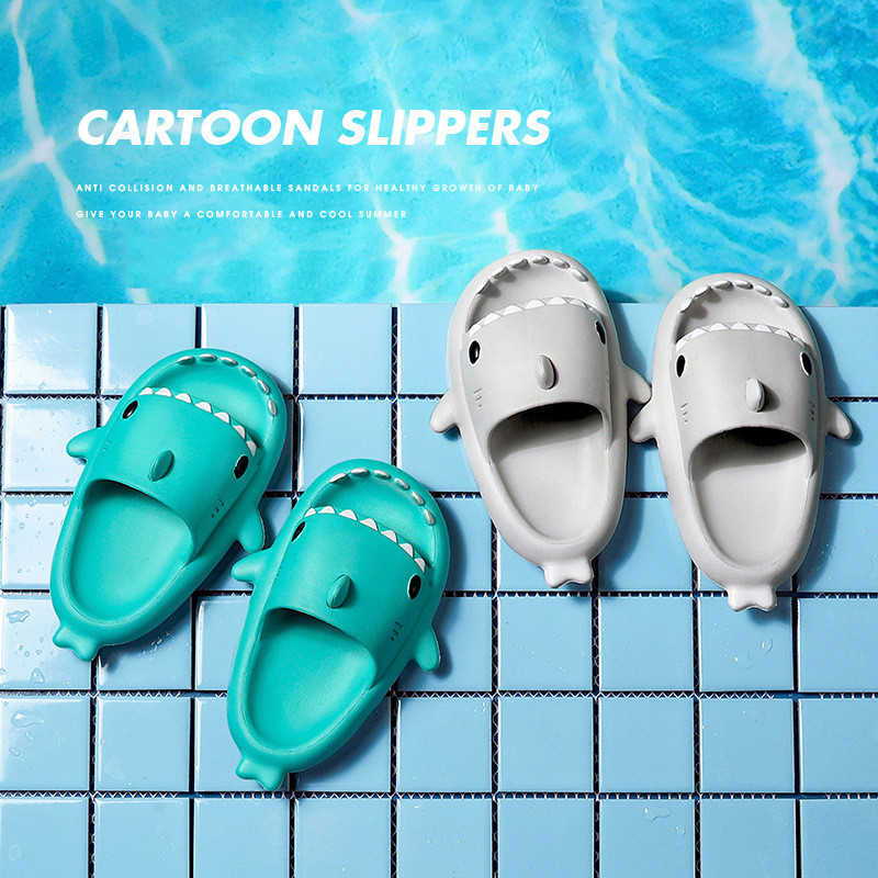 Summer Children Shoes Kids Girls Boys Sandals Slippers Cute Cartoon Shark Portable EVA Toddler Baby Slides Soft Sole Antiskid 210713, Gray
Summer Children Shoes Kids Girls Boys Sandals Slippers Cute Cartoon Shark Portable EVA Toddler Baby Slides Soft Sole Antiskid 210713, Gray