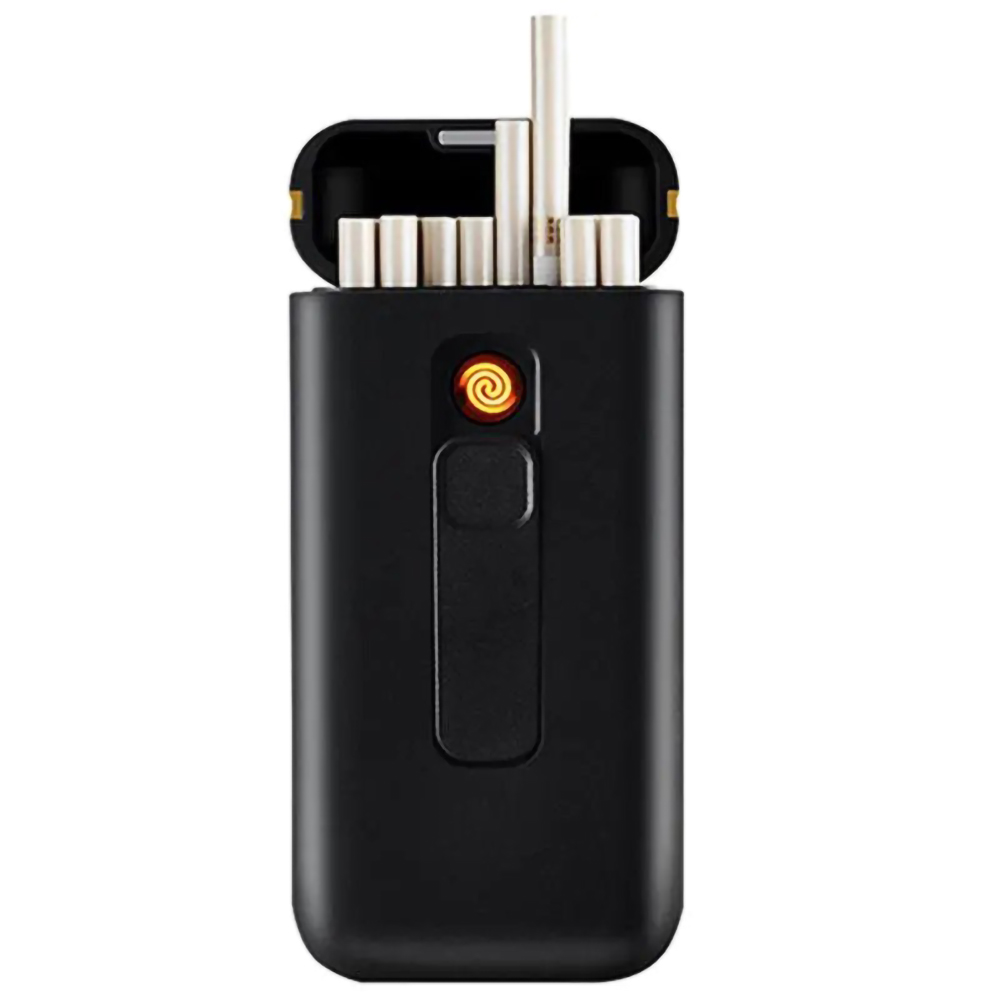 20pcs Capacity Cigarette Case Box with USB Eectronic ighter for Sim Cigarette Waterproof Cigarette Hoder Pasma ighter
20pcs Capacity Cigarette Case Box with USB Eectronic ighter for Sim Cigarette Waterproof Cigarette Hoder Pasma ighter