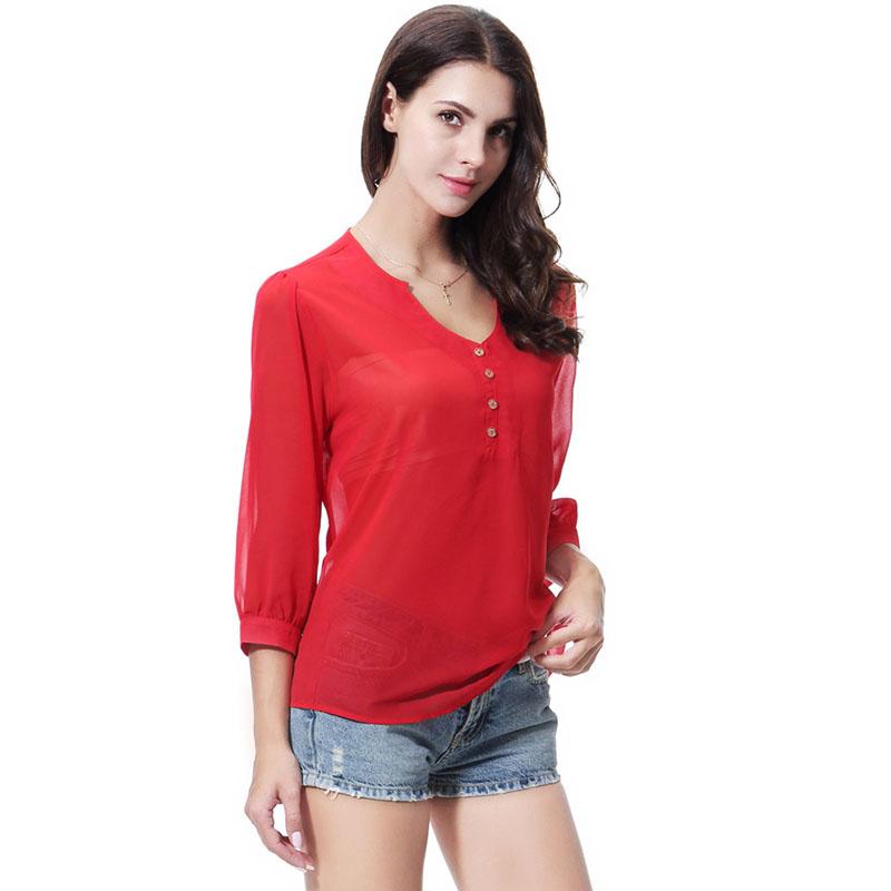 Women's Blouses & Shirts YGYEEG Casual Women Solid Black Lantern Sleeve Summer Style Irregular Before Back Button Decoration V Neck Loose Bl, White
Women's Blouses & Shirts YGYEEG Casual Women Solid Black Lantern Sleeve Summer Style Irregular Before Back Button Decoration V Neck Loose Bl, White