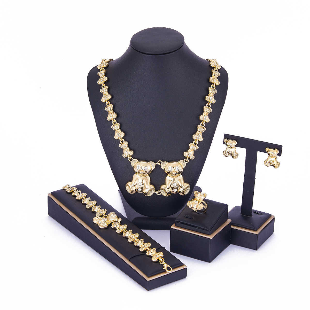 2021 Apr Bear Luxuy XOXO jewelry women xoxo necklace set 14kt Gold African love for wedding, Resizable
2021 Apr Bear Luxuy XOXO jewelry women xoxo necklace set 14kt Gold African love for wedding, Resizable