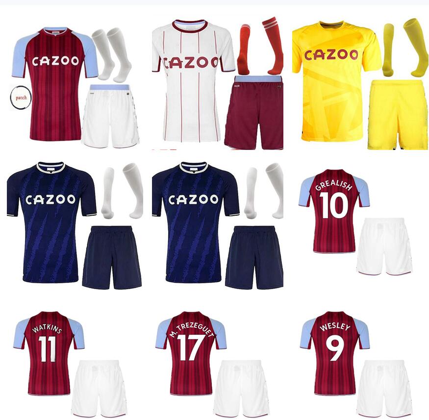 Adult + Kids kit shorts 21 22 Soccer Jerseys boys sets Aston GREALISH TRAORE BARKLEY 2021 2022 WATKINS WESLEY EL GHAZI goalkeeper villa Football Shirt mens suit child, Black
Adult + Kids kit shorts 21 22 Soccer Jerseys boys sets Aston GREALISH TRAORE BARKLEY 2021 2022 WATKINS WESLEY EL GHAZI goalkeeper villa Football Shirt mens suit child, Black