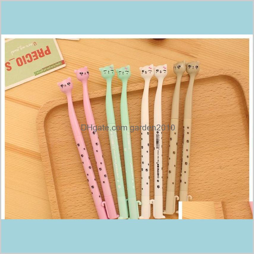 Gel Pens Writing Supplies Office & School Business Industrial 0Dot5Mm Plastic Ink Creative Pen Cartoon Cat Neutral For Writing Cute Ko
Gel Pens Writing Supplies Office & School Business Industrial 0Dot5Mm Plastic Ink Creative Pen Cartoon Cat Neutral For Writing Cute Ko
