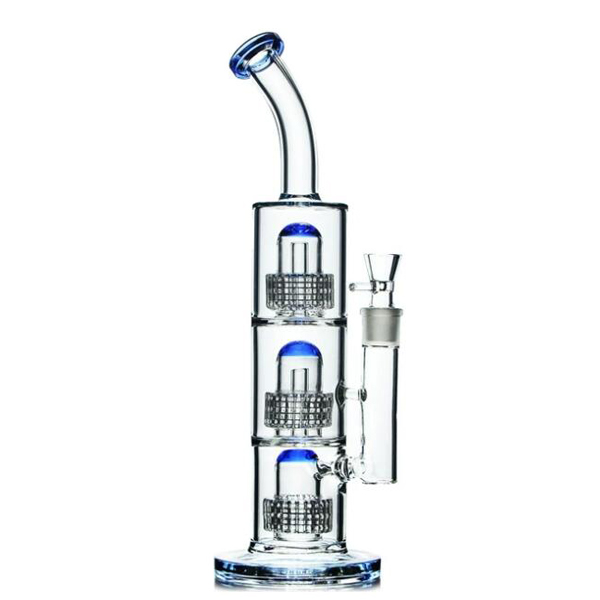 removeable hookahs Triple Chamber Tall Bong Glass Water bongs Smoking waterpipes Percolator recycle oil rigs heady dab 18 mm joint
removeable hookahs Triple Chamber Tall Bong Glass Water bongs Smoking waterpipes Percolator recycle oil rigs heady dab 18 mm joint