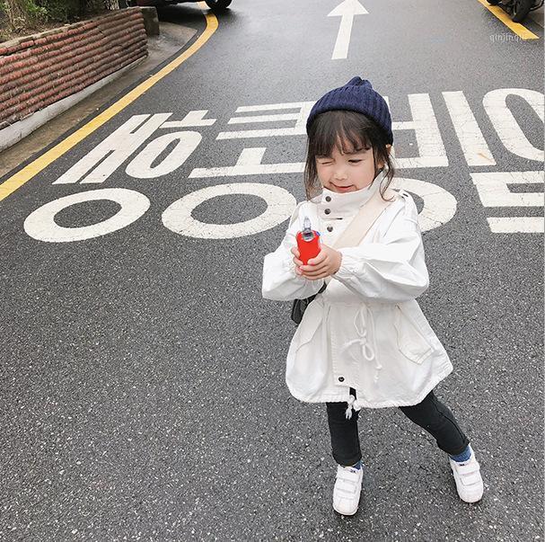 Coat Autumn Spring Children Unisex Fashion Long Sleeve Trench Coats Boys And Girls Loose Casual Lashing, Blue;gray
Coat Autumn Spring Children Unisex Fashion Long Sleeve Trench Coats Boys And Girls Loose Casual Lashing, Blue;gray