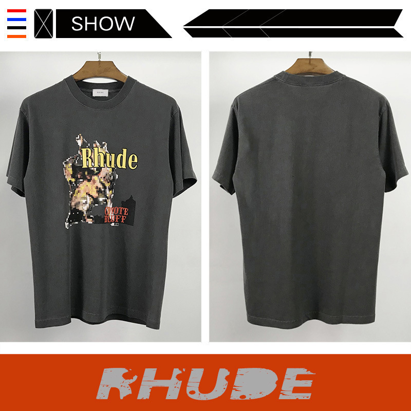 brand hip hop rap rhude loose short sleeve T-shirt men and women Fashion IAXP, White
brand hip hop rap rhude loose short sleeve T-shirt men and women Fashion IAXP, White