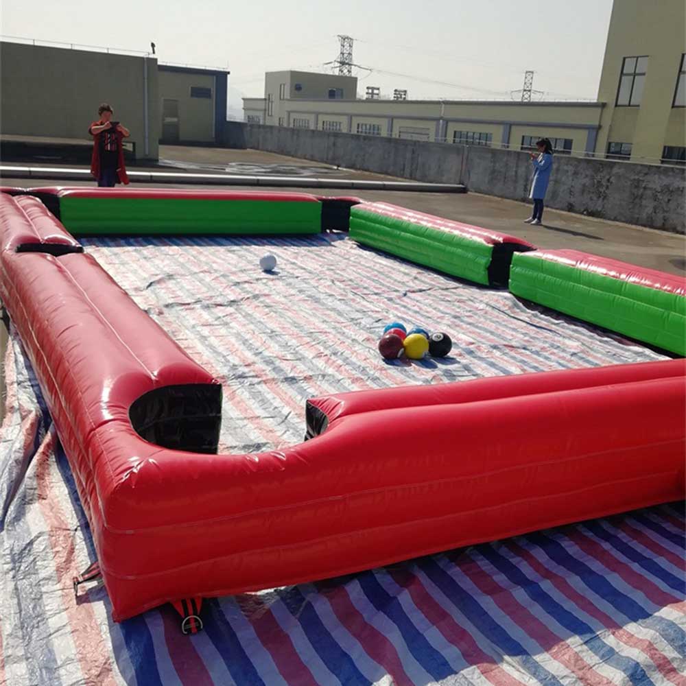 Attractive Inflatable Snooker Ball Game Playground Soccer Pool Table Inflatables Billiard Ball blow up snookers football field