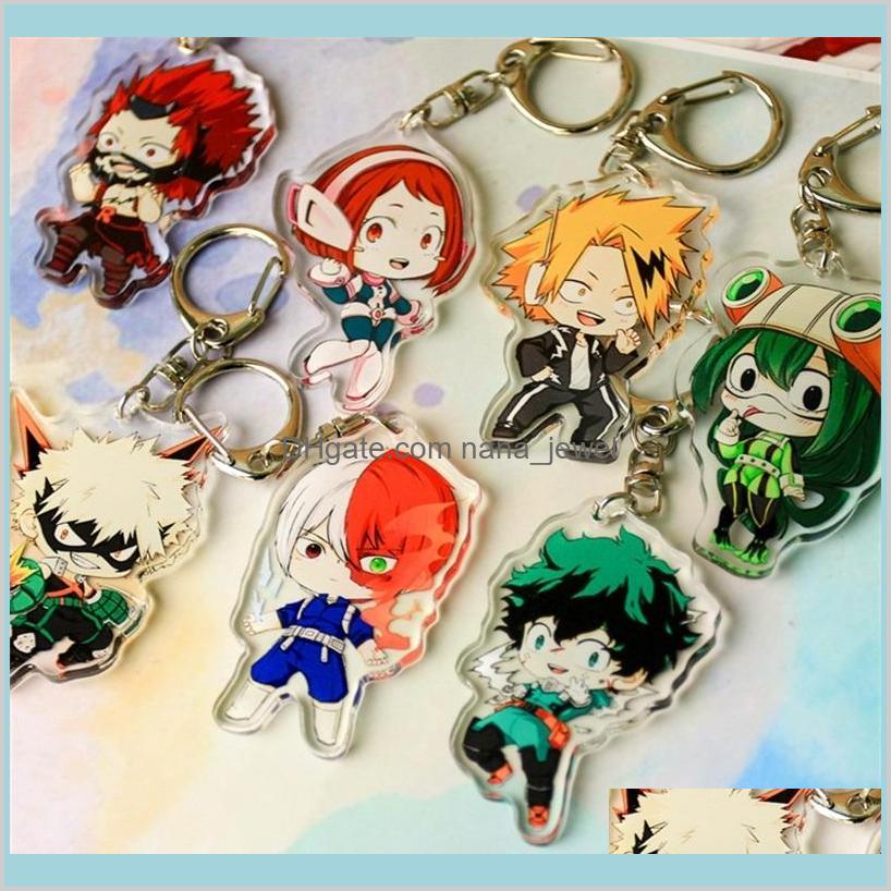 Keychains Fashion Accessories Anime My Boku No Hero Academia Keychain Acrylic Keyring Key Chain Pendants Drop Delivery 2021 Keftq, Silver
Keychains Fashion Accessories Anime My Boku No Hero Academia Keychain Acrylic Keyring Key Chain Pendants Drop Delivery 2021 Keftq, Silver