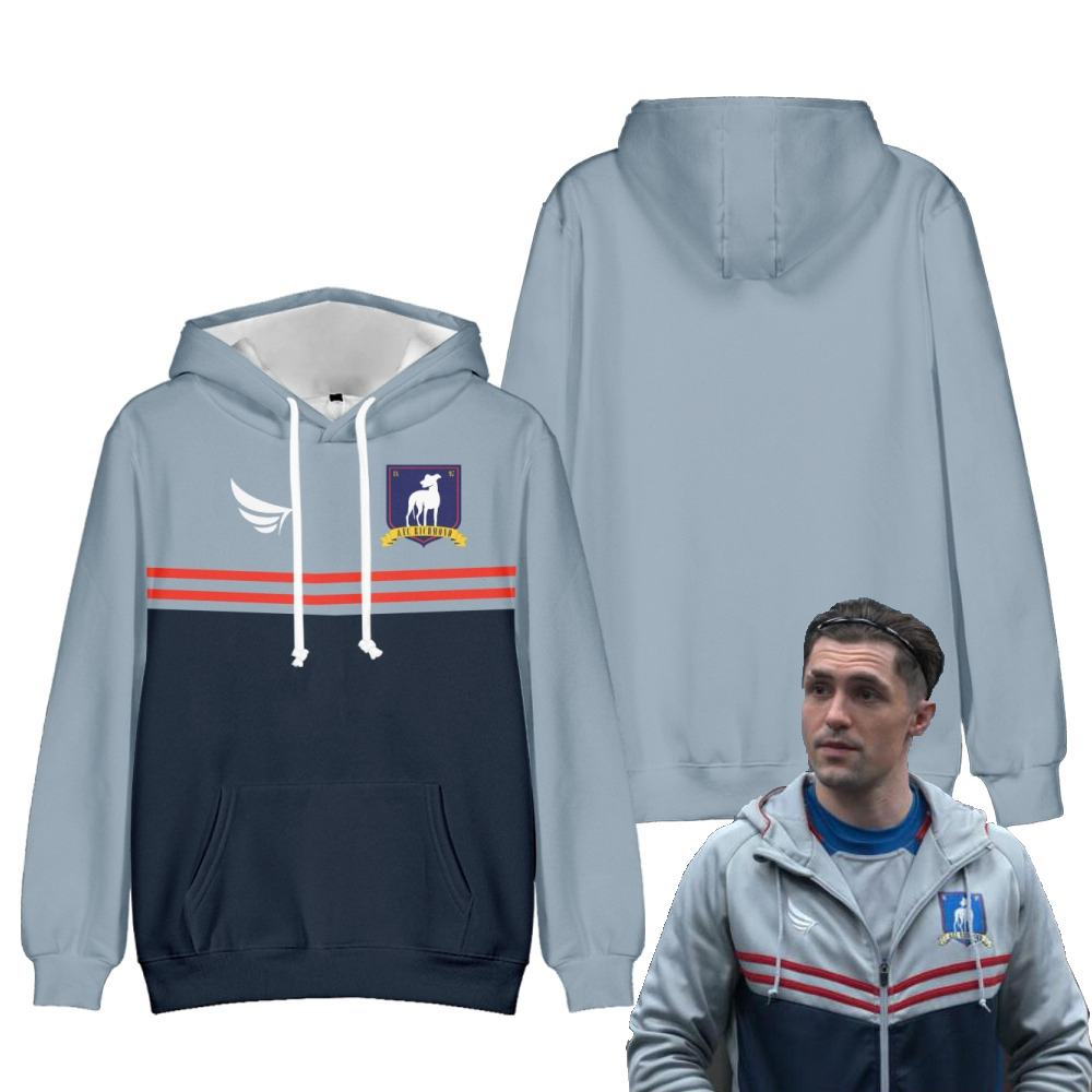 Ted Lasso Season 2 AFC Richmond Football Jersey Cosplay Hoodie Women Men Harajuku Sweatshirt Streetwear Hip Hop Pullover Hooded Jacket, 001
Ted Lasso Season 2 AFC Richmond Football Jersey Cosplay Hoodie Women Men Harajuku Sweatshirt Streetwear Hip Hop Pullover Hooded Jacket, 001
