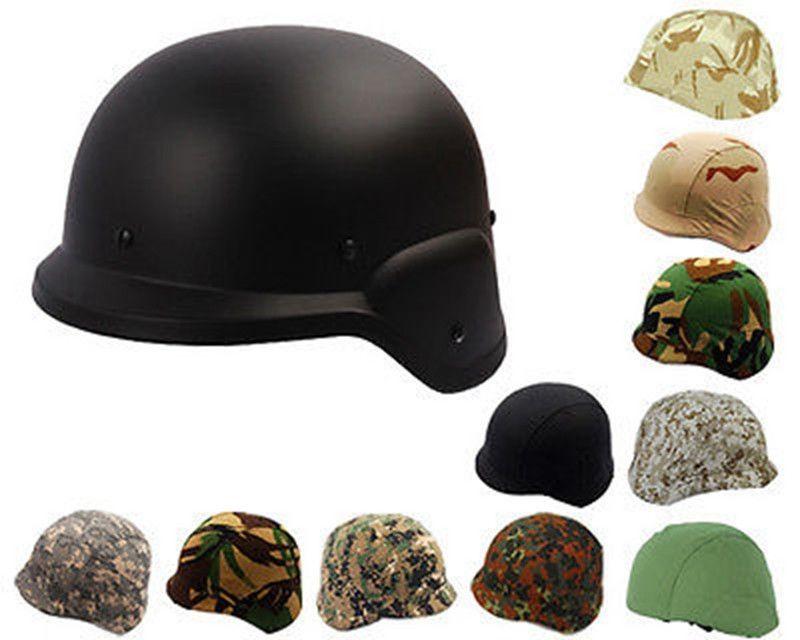 Cycling Helmets US ARMY PASGT SWAT M88 STYLE PLASTIC MILITARY TACTICAL EQUIPMENT PAINTBALL WARGAME CS HELMET WITH COVER
Cycling Helmets US ARMY PASGT SWAT M88 STYLE PLASTIC MILITARY TACTICAL EQUIPMENT PAINTBALL WARGAME CS HELMET WITH COVER