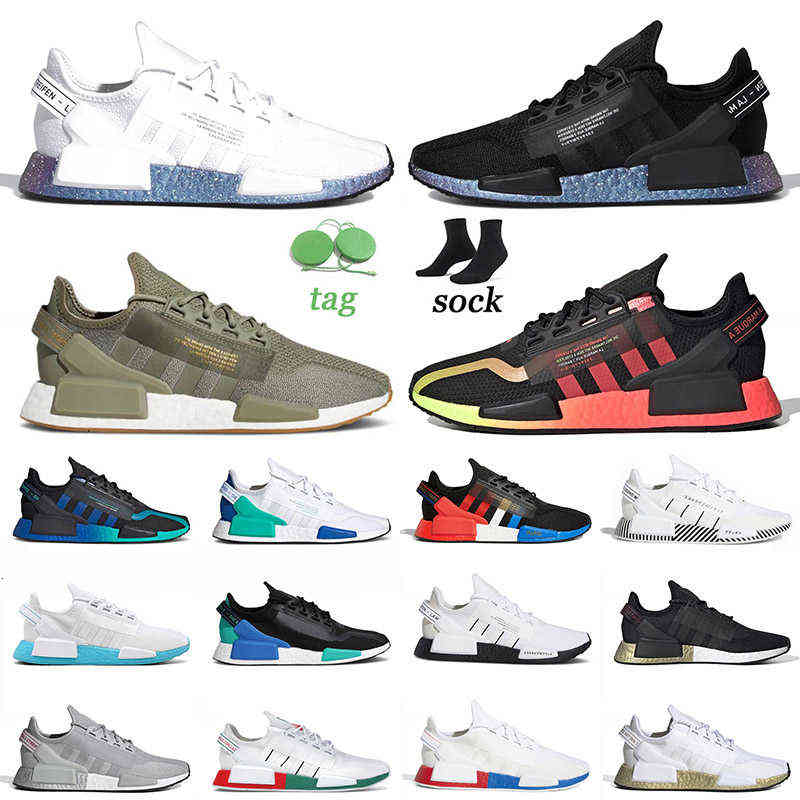 2021 Arrival White Speckled NMD R1 V2 Outdoor Shoes Mens Women Legacy Green Gradient Neon Aqua Core Black Carbon Thunder Bright Volt, C51 gradient neon 36-45
2021 Arrival White Speckled NMD R1 V2 Outdoor Shoes Mens Women Legacy Green Gradient Neon Aqua Core Black Carbon Thunder Bright Volt, C51 gradient neon 36-45