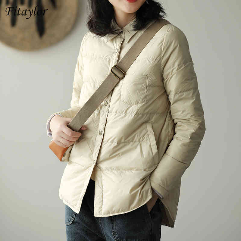 Fitaylor Autumn Winter Women Turn Down Collar Coat Ultra Light 90% White Duck Jacket Single Breasted Windproof Parkas, Red
Fitaylor Autumn Winter Women Turn Down Collar Coat Ultra Light 90% White Duck Jacket Single Breasted Windproof Parkas, Red