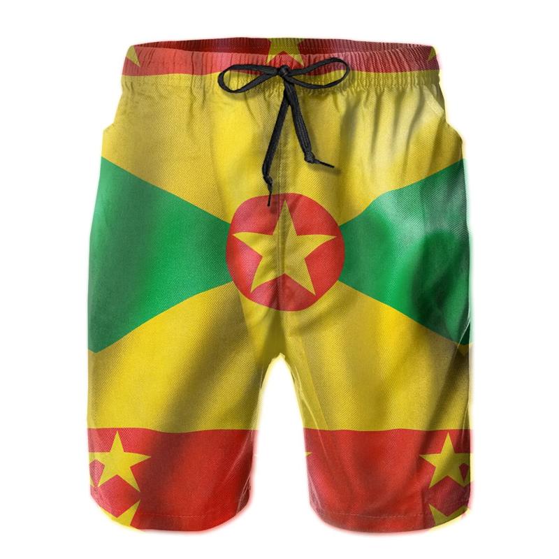 Men's Shorts Promo Jamaica Anime Beach Breathable Quick Dry Novelty Print R333 Basketball Hawaii Pants