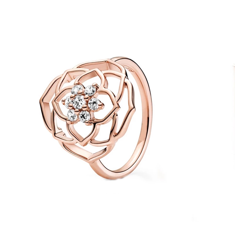 2021 Mother's Day Rose Gold Plated Ring 925 Sterling Silver Jewelry Flower Petals Statement Rings For Women 189412C01
2021 Mother's Day Rose Gold Plated Ring 925 Sterling Silver Jewelry Flower Petals Statement Rings For Women 189412C01