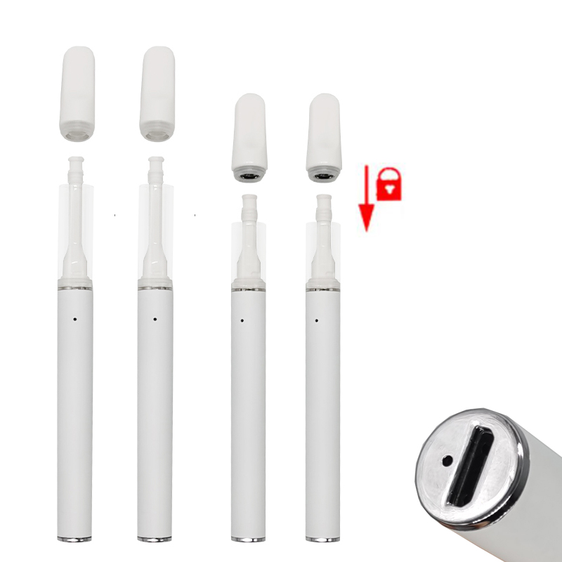 Full Ceramic Vape Cartridges Disposable Empty Vapes pen E Cigarettes Lead Free 0.5ml 1.0ml Snap on Thick Oil Atomizer with 290mAh Rechargeable USB Charging Port
Full Ceramic Vape Cartridges Disposable Empty Vapes pen E Cigarettes Lead Free 0.5ml 1.0ml Snap on Thick Oil Atomizer with 290mAh Rechargeable USB Charging Port