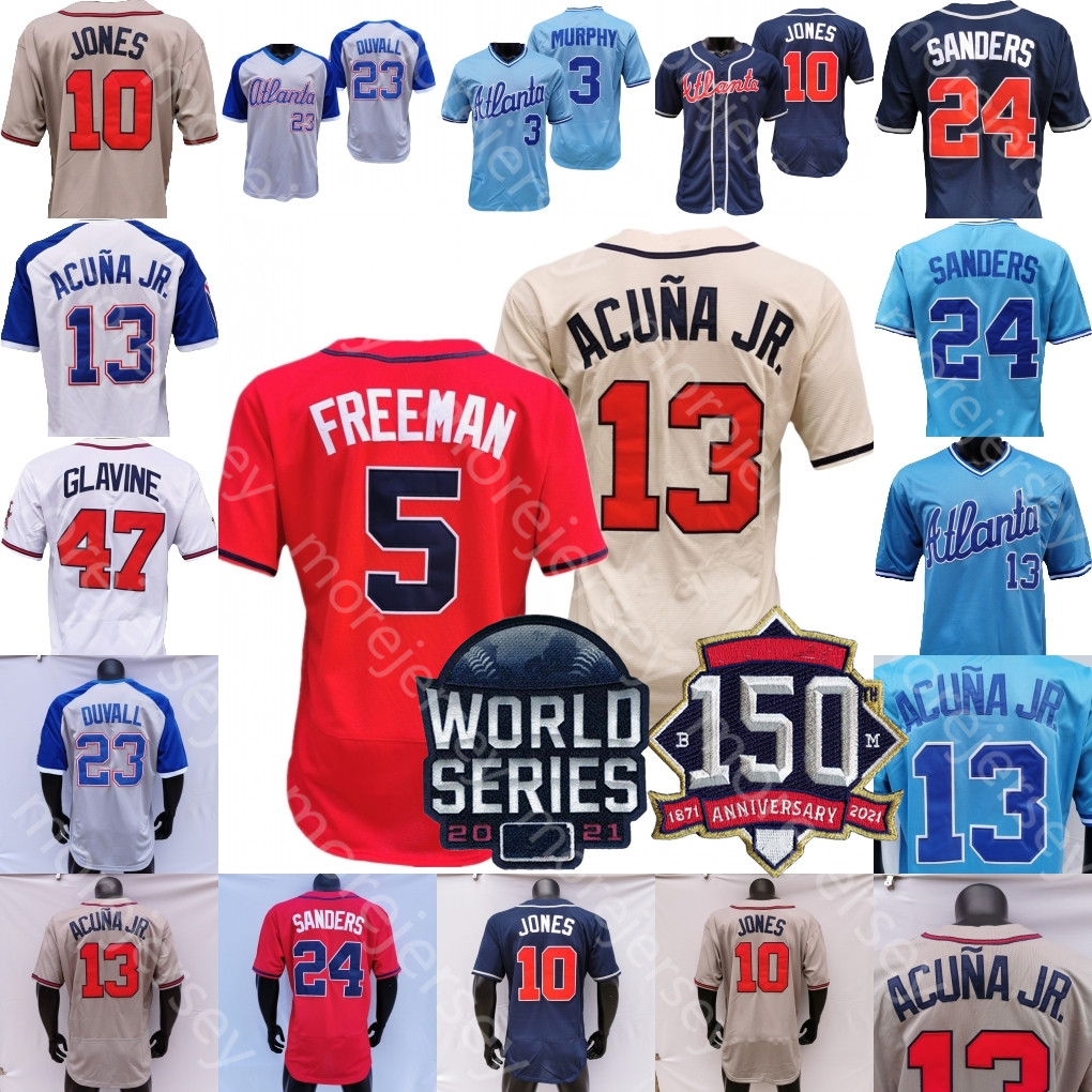 2021 WS world Series Braves Jersey Ozzie Albies Freddie Freeman Austin Riley Ronald Acuna Jr. Soler Contreras Luke Jackson Fried Joc Pederson Hank Aaron Chipper Jones, Salute to service
2021 WS world Series Braves Jersey Ozzie Albies Freddie Freeman Austin Riley Ronald Acuna Jr. Soler Contreras Luke Jackson Fried Joc Pederson Hank Aaron Chipper Jones, Salute to service