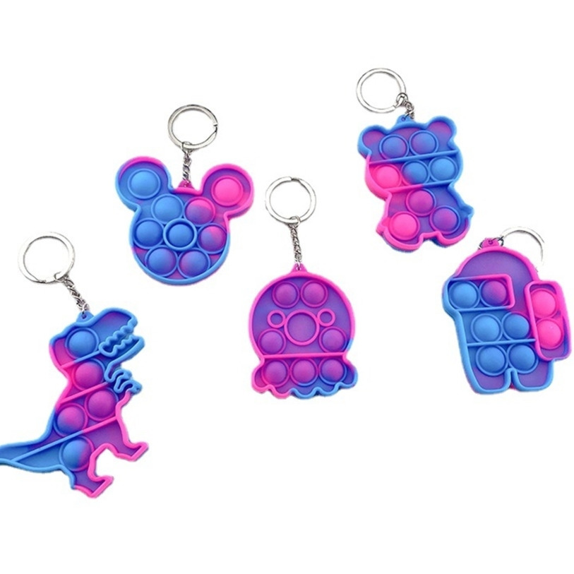 Rainbow Tie Dye Fidget Toys Push Pop Bubble Poppers Board Simple Dim Key Ring Dinosaur Octopus Game Sensory Anxiety Stress Reliever H41INFE, Blue
Rainbow Tie Dye Fidget Toys Push Pop Bubble Poppers Board Simple Dim Key Ring Dinosaur Octopus Game Sensory Anxiety Stress Reliever H41INFE, Blue