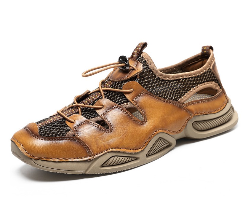 High Quality Men designer Sandals Summer Comfortable Soft Casual Beach Outdoor Handmade mens Shoes, Khaki
High Quality Men designer Sandals Summer Comfortable Soft Casual Beach Outdoor Handmade mens Shoes, Khaki