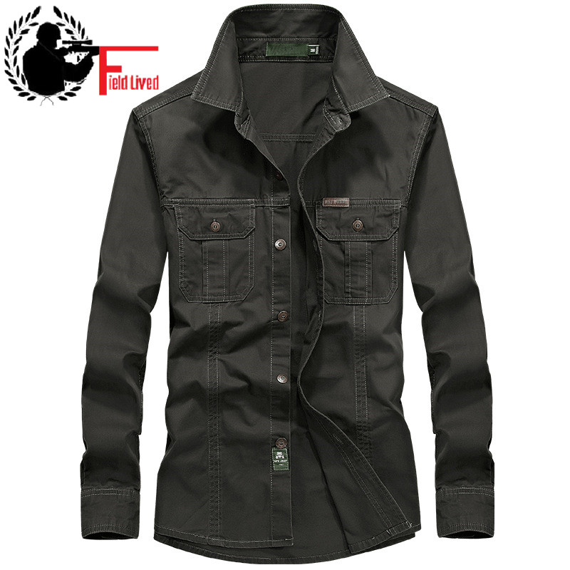 Military Style Mens Shirts Uniform 3xl 4XL 5XL 6XL Plus Size Big Cotton British Long Sleeve Male Cargo Shirts Us Army Green 210518, Black blue
Military Style Mens Shirts Uniform 3xl 4XL 5XL 6XL Plus Size Big Cotton British Long Sleeve Male Cargo Shirts Us Army Green 210518, Black blue